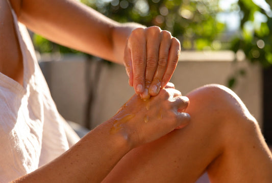 Soins après-soleil à l'huile de jojoba