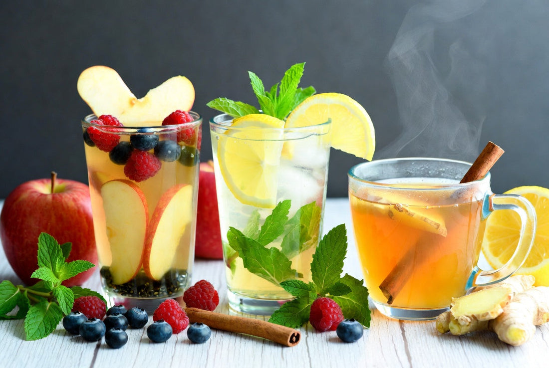 Variantes de boissons au vinaigre de cidre