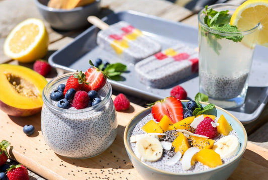 Chia-Samen im Sommer Erfrischende Rezeptideen für heiße Tage