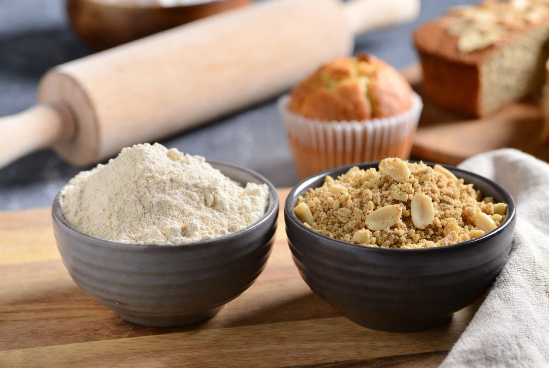 Farine d'amandes déshuilée vs amandes moulues