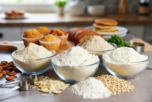 Glutenfreie Mehlalternativen im Vergleich