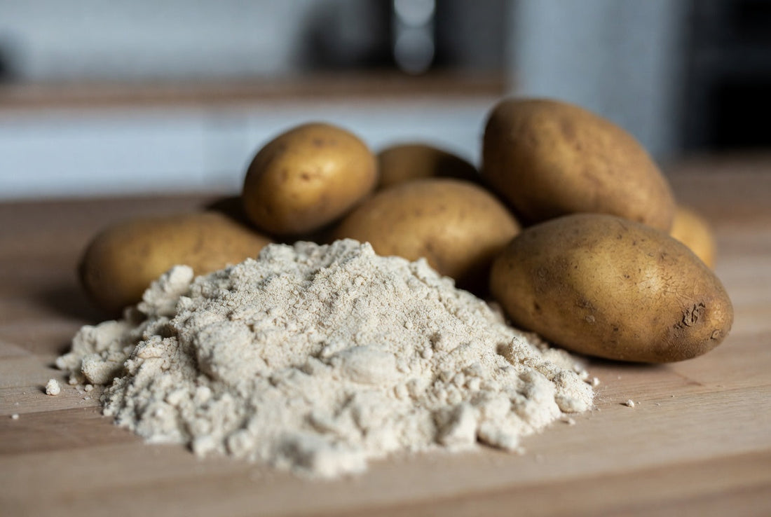Fibres de pomme de terre cétogènes et pauvres en glucides