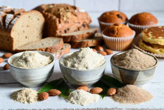 Mandelmehl, Bambusfasern und Flohsamenschalen Das perfekte Team für glutenfreie Rezepte