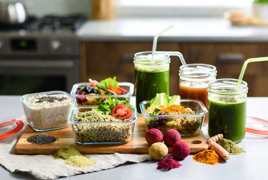 Meal Prep für die Arbeitswoche mit Superfoods