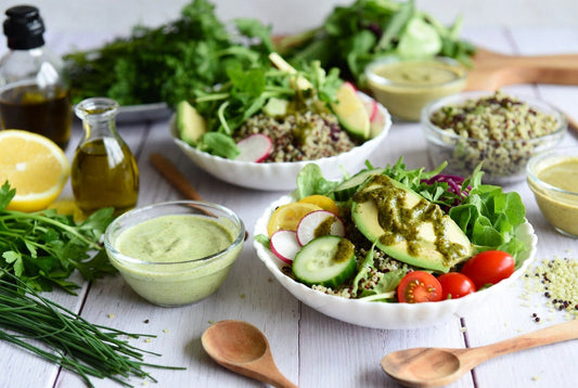 Vegane Dressings mit Hanföl Schnell, lecker und vielseitig