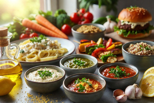Vegane Saucen verfeinern mit Hefeflocken