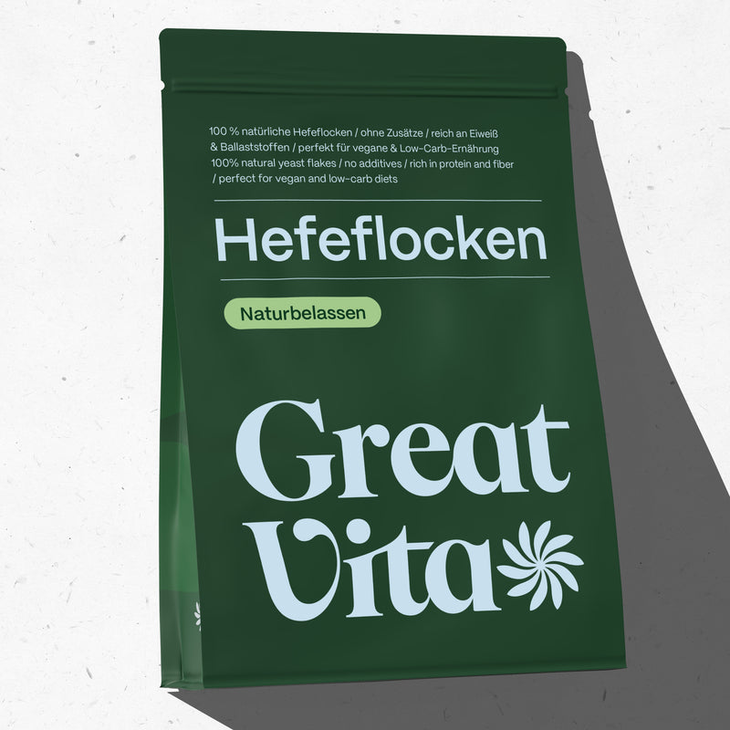 GreatVita Hefeflocken im Beutel