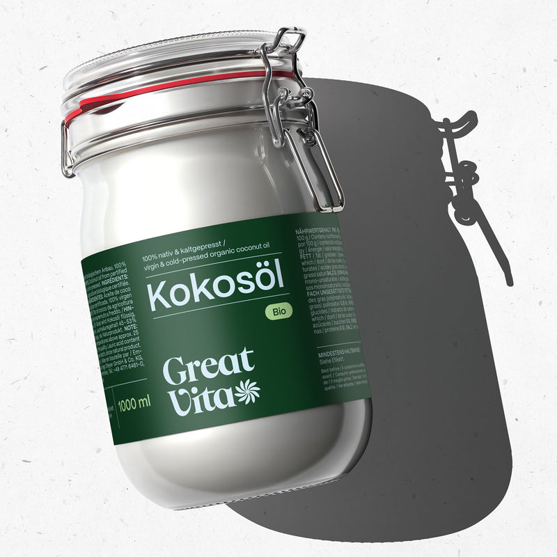 Organic Coconut Oil - Virgin & Cold-Pressed