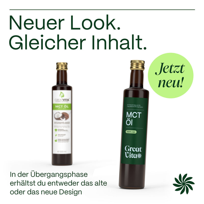 Olio MCT – 70% acido caprilico e 30% acido caprico