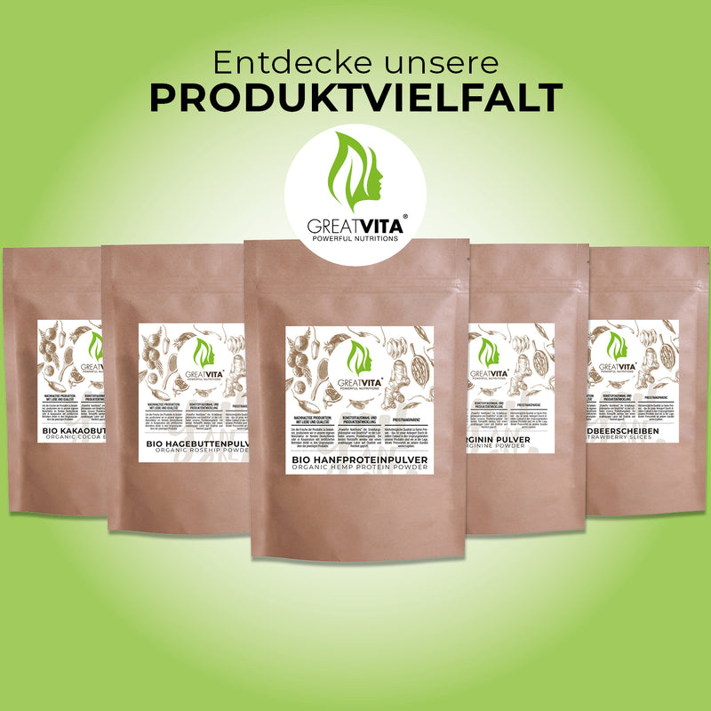 Bio-Hanfprotein-Pulver – 50 % Proteingehalt