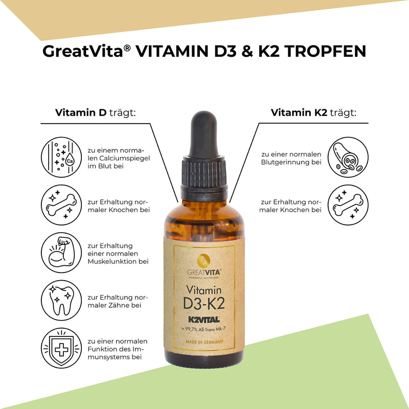 Vitamin-D3-K2-Tropfen