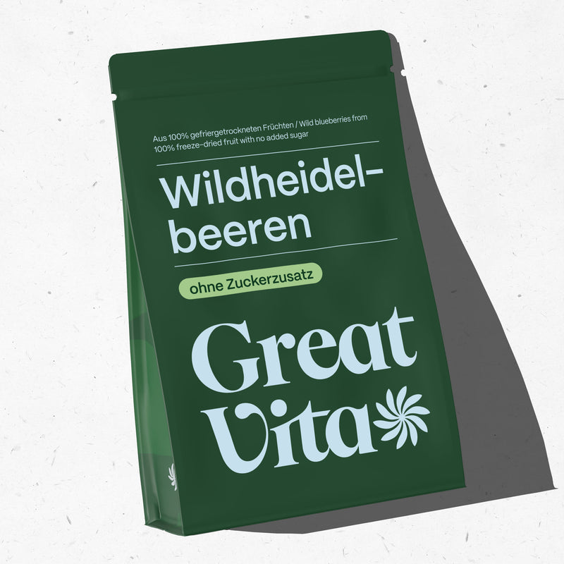 Wild Blueberries - freeze-dried whole fruit