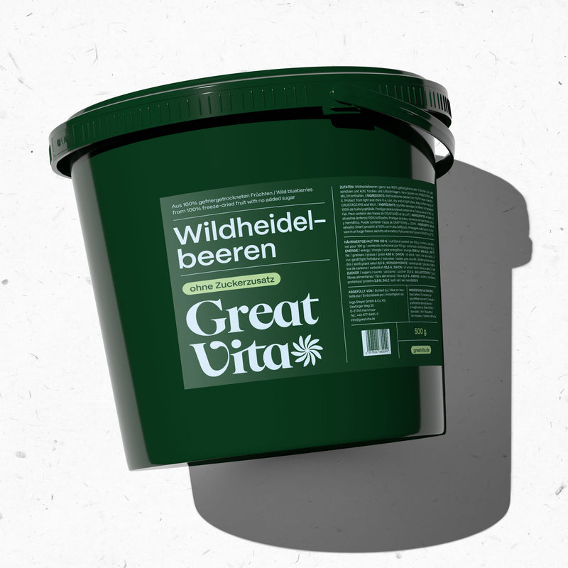 Wild Blueberries - freeze-dried whole fruit