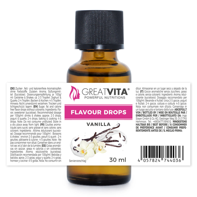 Gocce Aromatiche 30 ml – senza zucchero