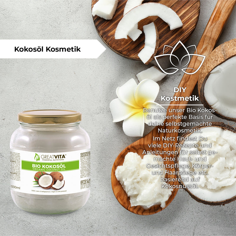 Huile de coco bio vierge &amp