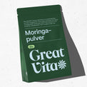 Poudre de moringa bio GreatVita, 400 g en sachet